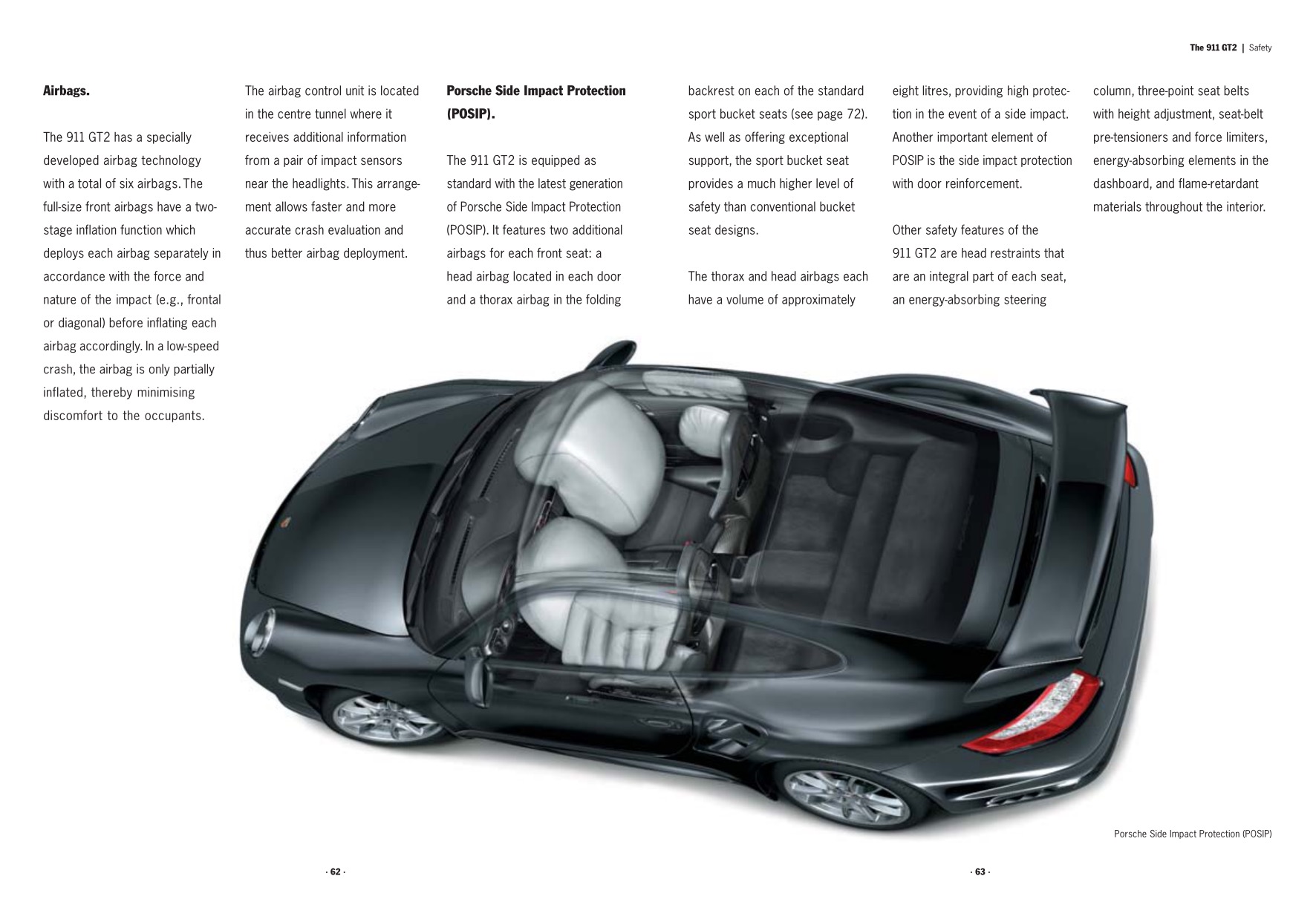 2008 Porsche 911 GT2 Brochure Page 14